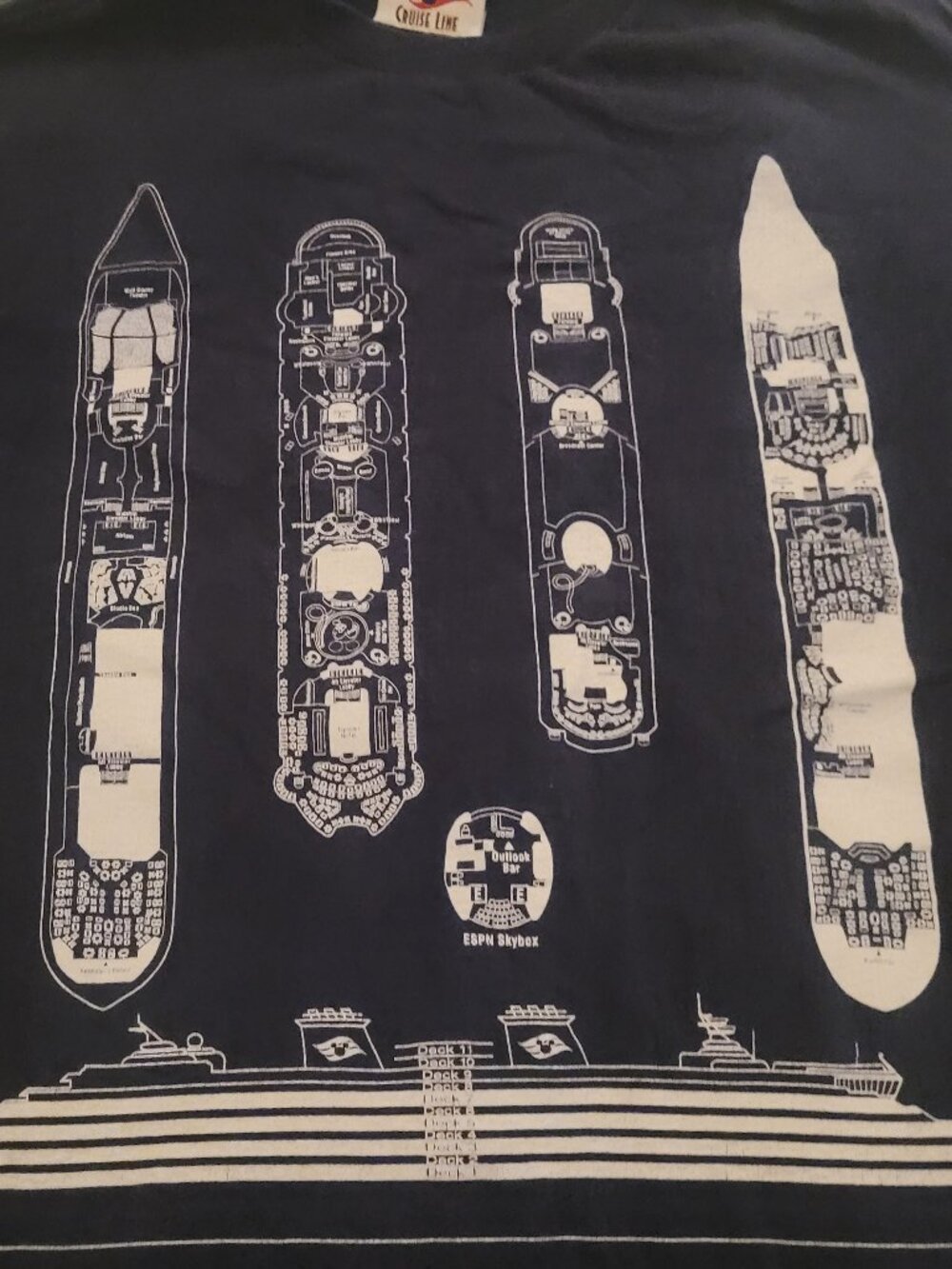 Disney Magic Bahamas Blue T-Shirt, Disney Cruise Line, Ship Vacation Tee